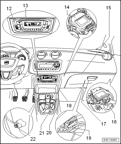 Seat Ibiza. Aire acondicionado automático - climatizador (Climatronic). Parte II