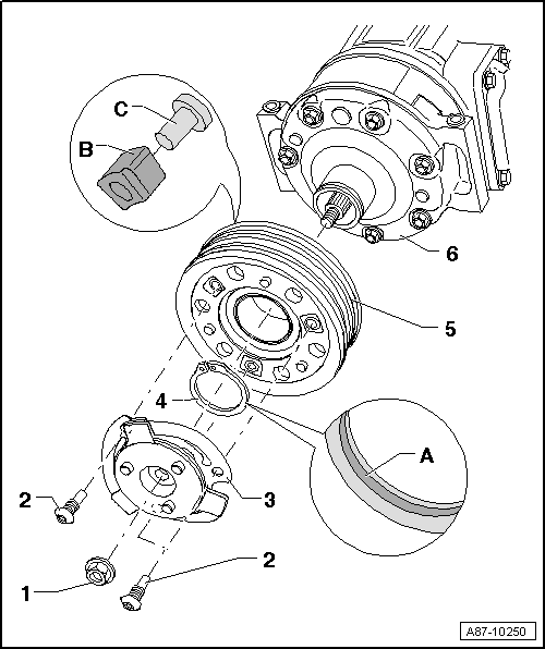 Seat Ibiza. Polea de la variante "2"