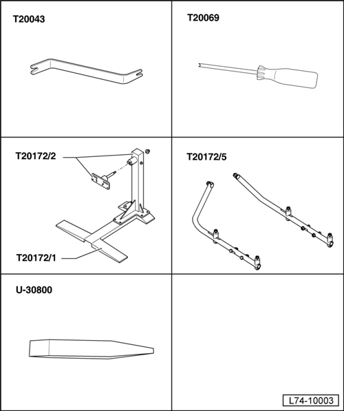 Seat Ibiza. Tapizado y acolchado para el respaldo del asiento anterior: desmontar y montar